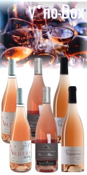 Vino-Box "Charaktervolle Rosés"