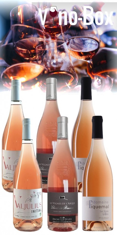 Vino-Box "Rosés de caractère"