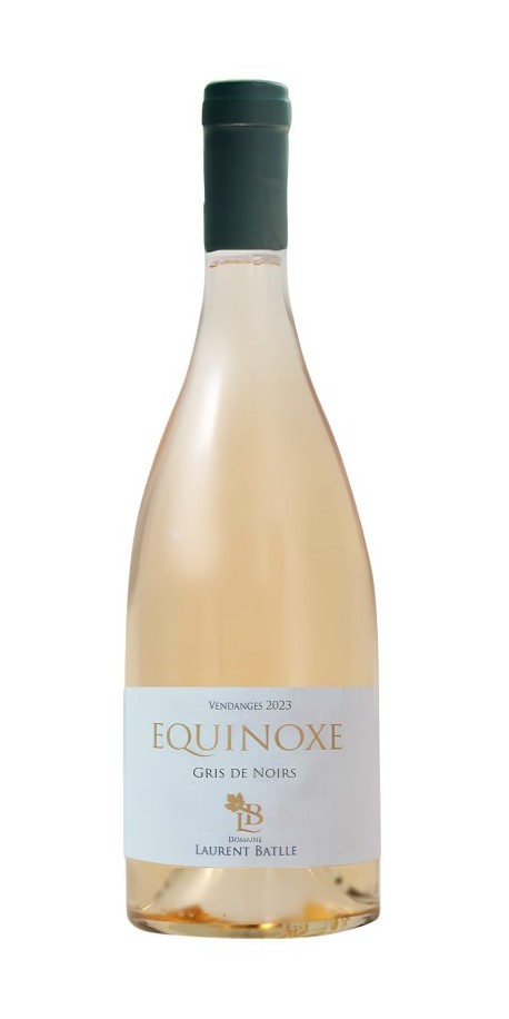 LAURENT BATTLE "ÉQUINOXE" GRIS DE NOIRS 2024